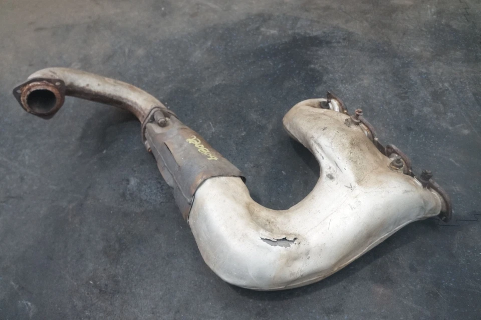 Rear Engine Exhaust Manifold Header Pipe 116318 OEM Ferrari Mondial 8 1982 - Image 2 of 4