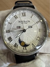 MADISON YORK Men Watch Moonphase