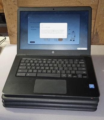 Lot of 10 HP Chromebook 14 G5 14'' 16GB Intel Celeron N3450 1.1GHz 4GB 32G Laptop