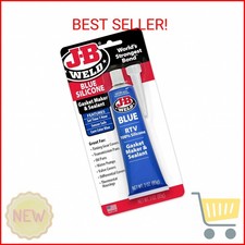 J-B Weld 31316 RTV Silicone Gasket Maker and Sealant - 3 oz. - Blue