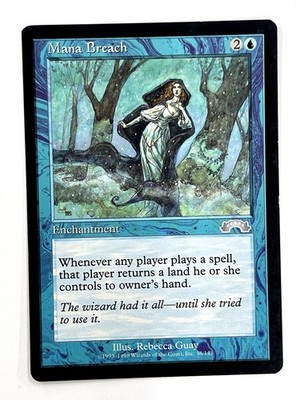 Mana Breach 38 Uncommon Exodus Magic: The Gathering Lightly Played