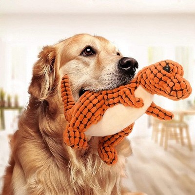 Katzen und Hunde Haustier Plüsch Dinosaurier Spielzeug Interaktiv Hund Kauspielzeug Plüsch Stofftier P