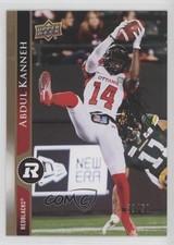 2021 Upper Deck CFL Gold 33/50 Abdul Kanneh #144 4et