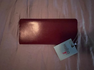 NEW Hobo Amica Leather Wallet - Color Brown NWT