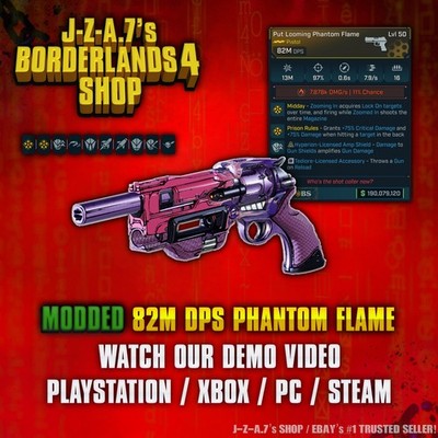 Borderlands 4 Modded Bl4 Gear, Armi, Oggetti, Pistole Lvl 50 Folle Pc - Foto 11