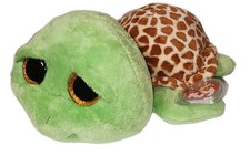 Ty Large Plush Beanie Boos ZIPPY the Turtle Medium 8-9" MWMTs Stuffed Animal Toy