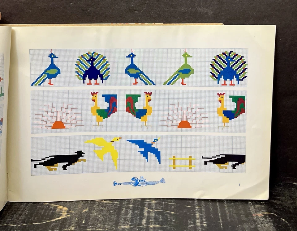 DMC Library Cross Stitch 1960's Softcover VG A1 - Image 3 of 3