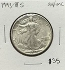 1943-S Walking Liberty Half Dollar AU