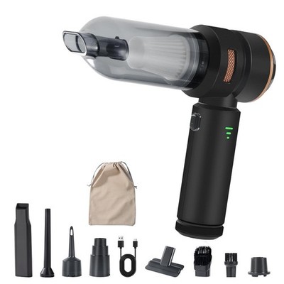 Handheld Car Vacuum 18000PA, 4-in-1 Mini Vacuum Cleaner Portable Cordless, Ai...