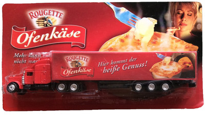 ! ! ! Rarität ! ! Werbetruck LKW Peterbilt Käserei Champignon Rougette Ofenkäse