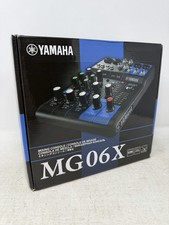 Yamaha MG06X 6-Channel Mixing Console with Ef...