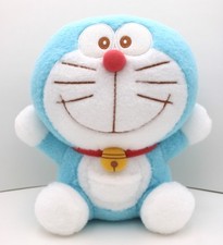 Peluche Ufficiale SK Japan Doraemon Stile Feltro Sorridente 11" - Nuovo con etichette