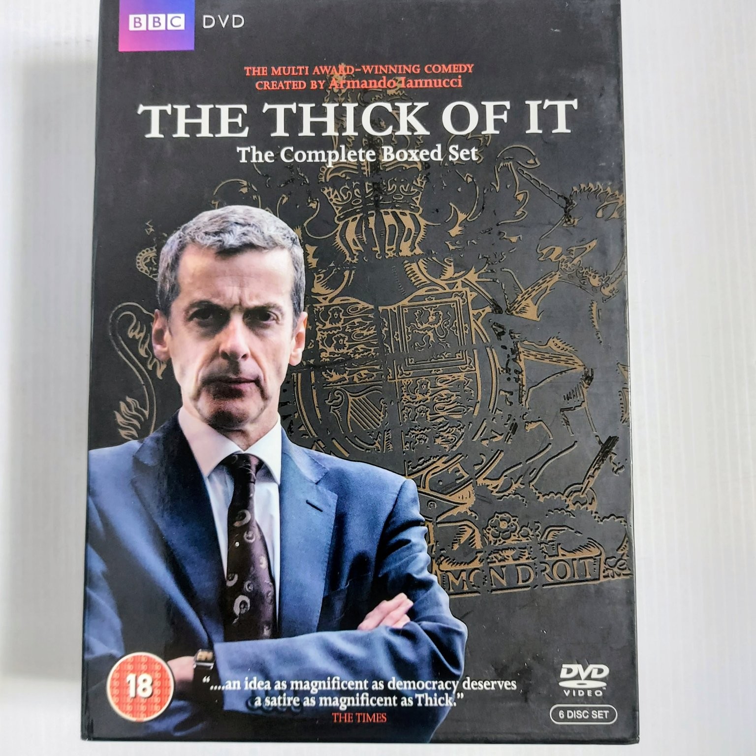 The Thick Of It DVD 2007 Complete Box Set Peter Capaldi BBC Comedy Series
