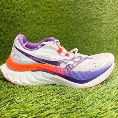 Saucony Endorphin Speed 4 Womens Size 6.5 White Purple Running Shoes Sneakers