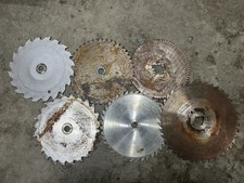 Lot Of Rusty Saw Blades Steampunk Wall Art