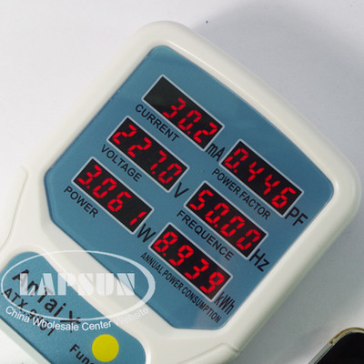 0.01W-2200W Electric Power Energy Monitor Tester Socket Watt Meter