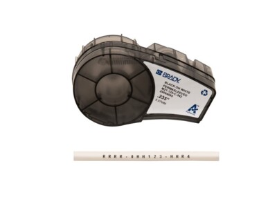 Brady M21-125-C-342 PermaSleeve HeatShrink Wire&Cable Labels w/Ribbon, FREE SHIP