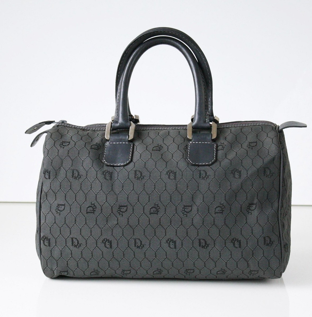 バッグ Christian Dior HONEYCOMB BOSTON HAND BAG Out Of Production Christian Dior Boston Bag Honeycomb