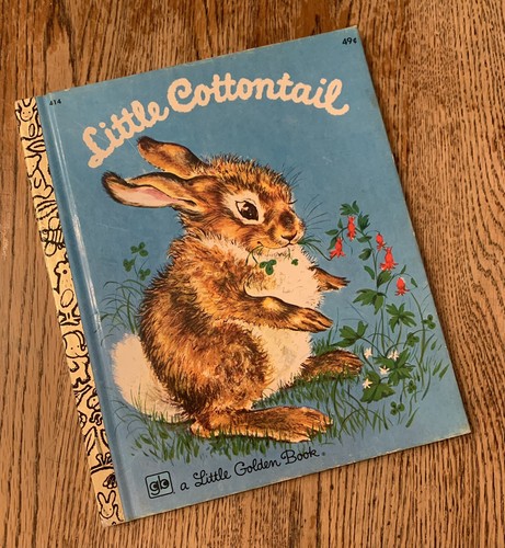 Vintage 1975 Little Cottontail Little Golden Book Carl Memling Lillian Obligado