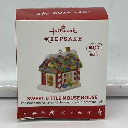 Hallmark Keepsake Ornament, 2016 "Sweet Little Mouse House" - FREE SHIPPING - Picture 1 of 2