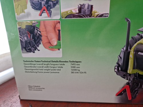 Siku 3271 Claas Xerion 5000 tractor 1:32 scale Claas Tractors metal Fastrac toy - Picture 8 of 9