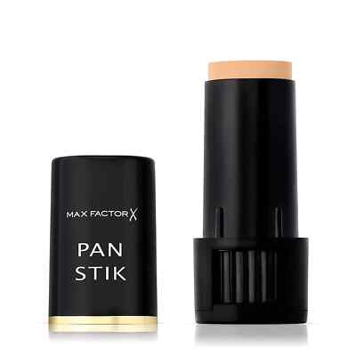 2 x MAX FACTOR Pan Stik Full Coverage Foundation Stick - 13 NOUVEAU BEIGE