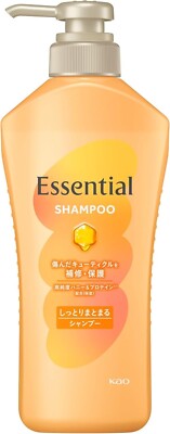 Kao Essential Shampoo Basic series Moist and Smooth 450 ml