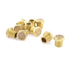 4 Pcs Air Pneumatic 12.5mm Thread uce Noise Exhaust Silencer Throttle Valve.&oplus;IK