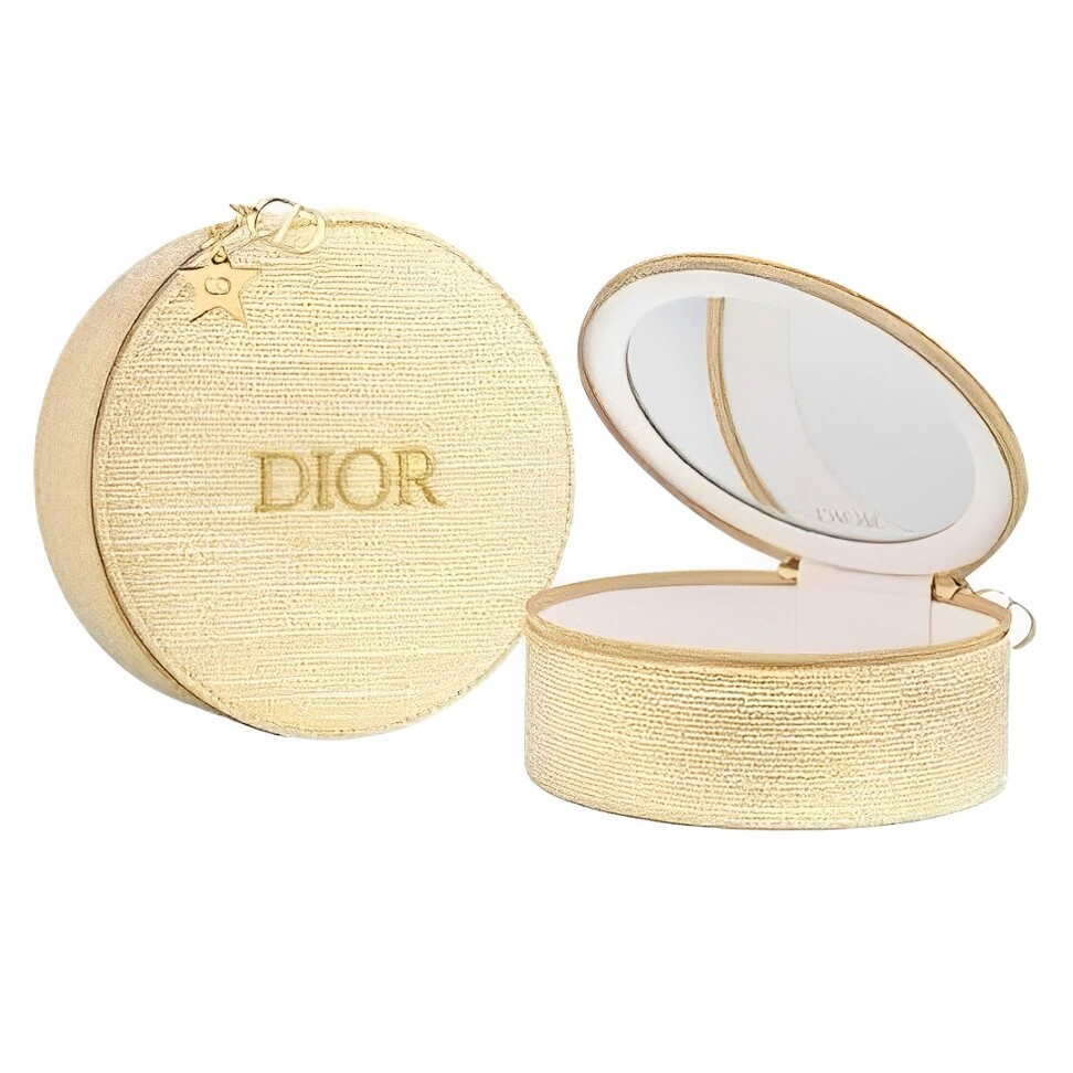 DIOR Beauty Holiday 2024 Gold Makeup Pouch Japan Limited