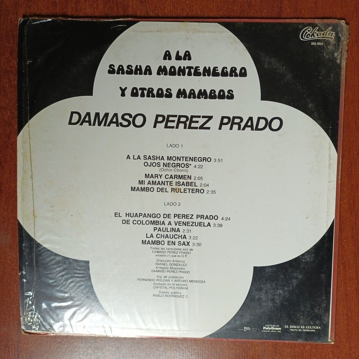 Perez Prado ‎– A La Sasha Montenegro Y Otros Mambos [1980] Vinyl
