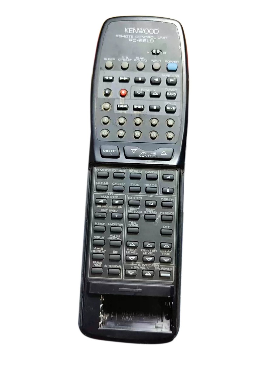 Original Kenwood 969 Combination Audio RC-68LD Remote Control | eBay