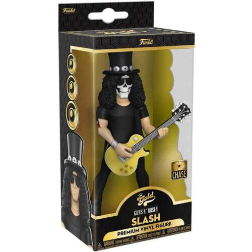 Funko GOLD Guns N' Roses Slash Premium Vinyl Figure CHASE LIMITED EDITION - Picture 1 of 5