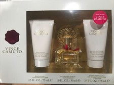 Vince Camuto Body Lotion, Perfume, And Bath Shower Gel SET BRAND NEW IN BOX