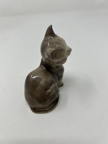 Sweet Vintage BESWICK England Porcelain tabby kitten CAT Figurine 3” - Picture 4 of 6