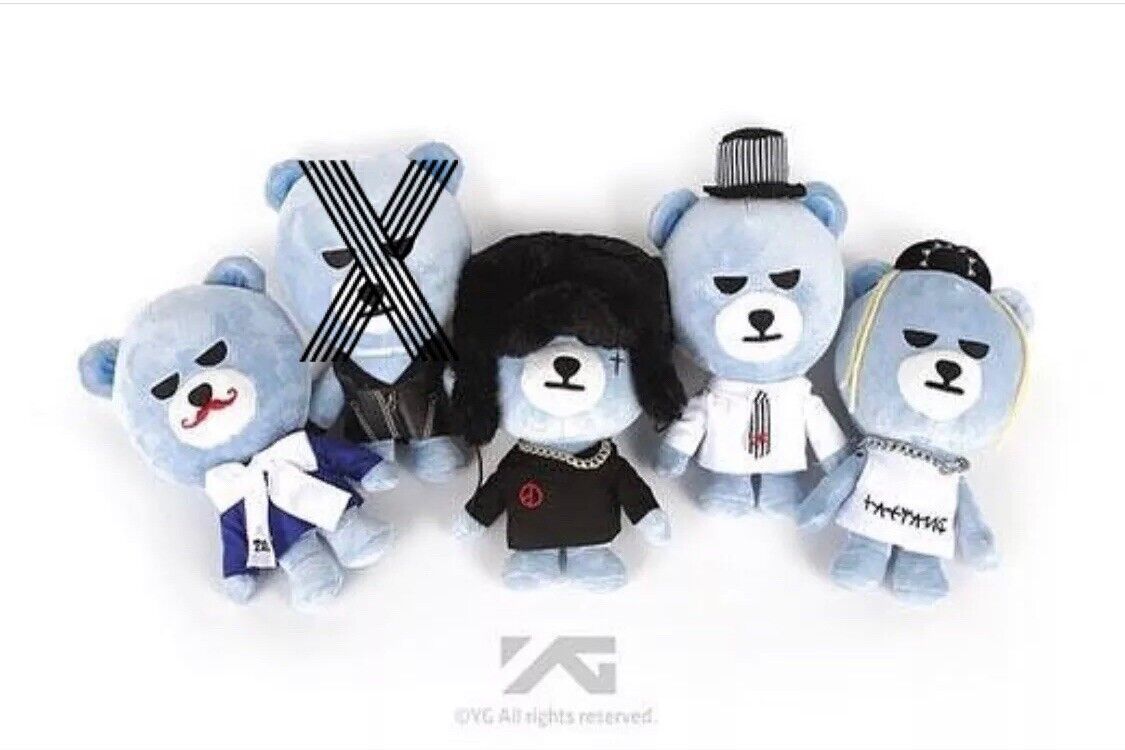 NEW BIGBANG Unofficial Krunk Bear Doll- Select G-Dragon /Top NEW BIGBANG Unofficial Krunk Bear Doll- Select G-Dragon /Top