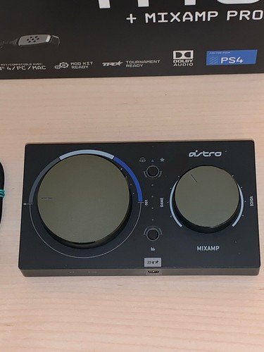 Logitech Astro A40 Mixamp Pro Tr Only + Empty Box w/out Headphone No Cables *See - Picture 17 of 24