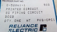 Reliance Electric 0-52861-1 dc drive board   SG firing circuit