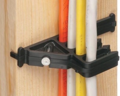 Arlington® Non-Metallic Low-Voltage Cable Spacer w/Nail (Pack of