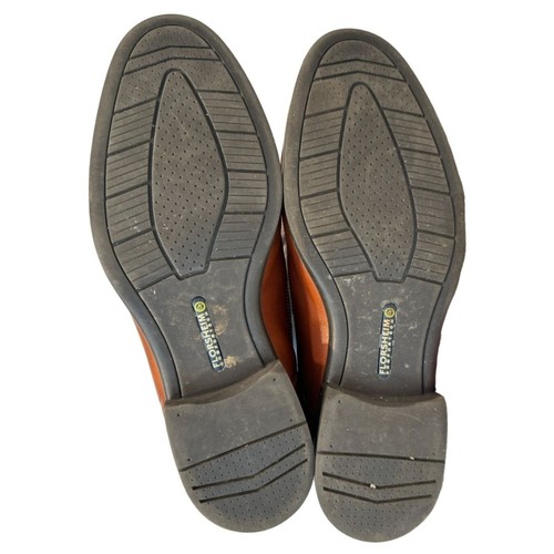 Florsheim Comfortech Leather Slip On Shoes Brown Men's 13D * Scuffing on Toes - Picture 5 of 6