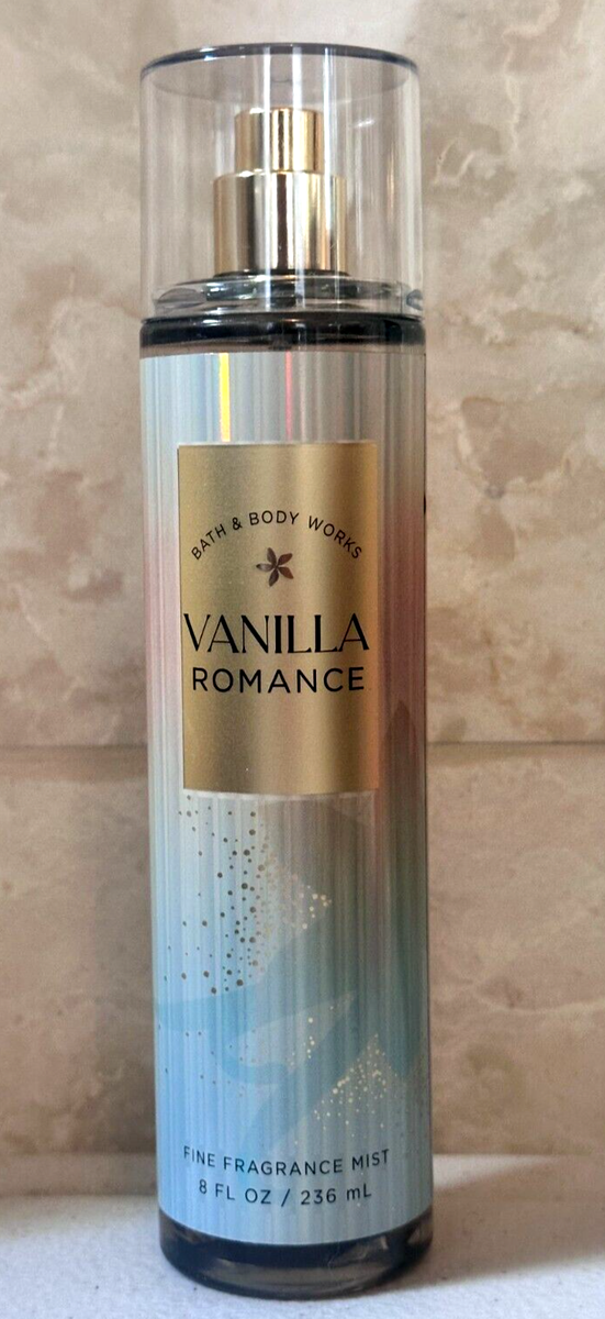 BATH BODY WORKS VANILLA ROMANCE MIST FRAGRANCE MIST OZ NEW