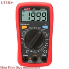 UNI-T UT33D+ Digital Multimeter AC DC Voltage Ammeter Ohmmeter NCV Diode Tester