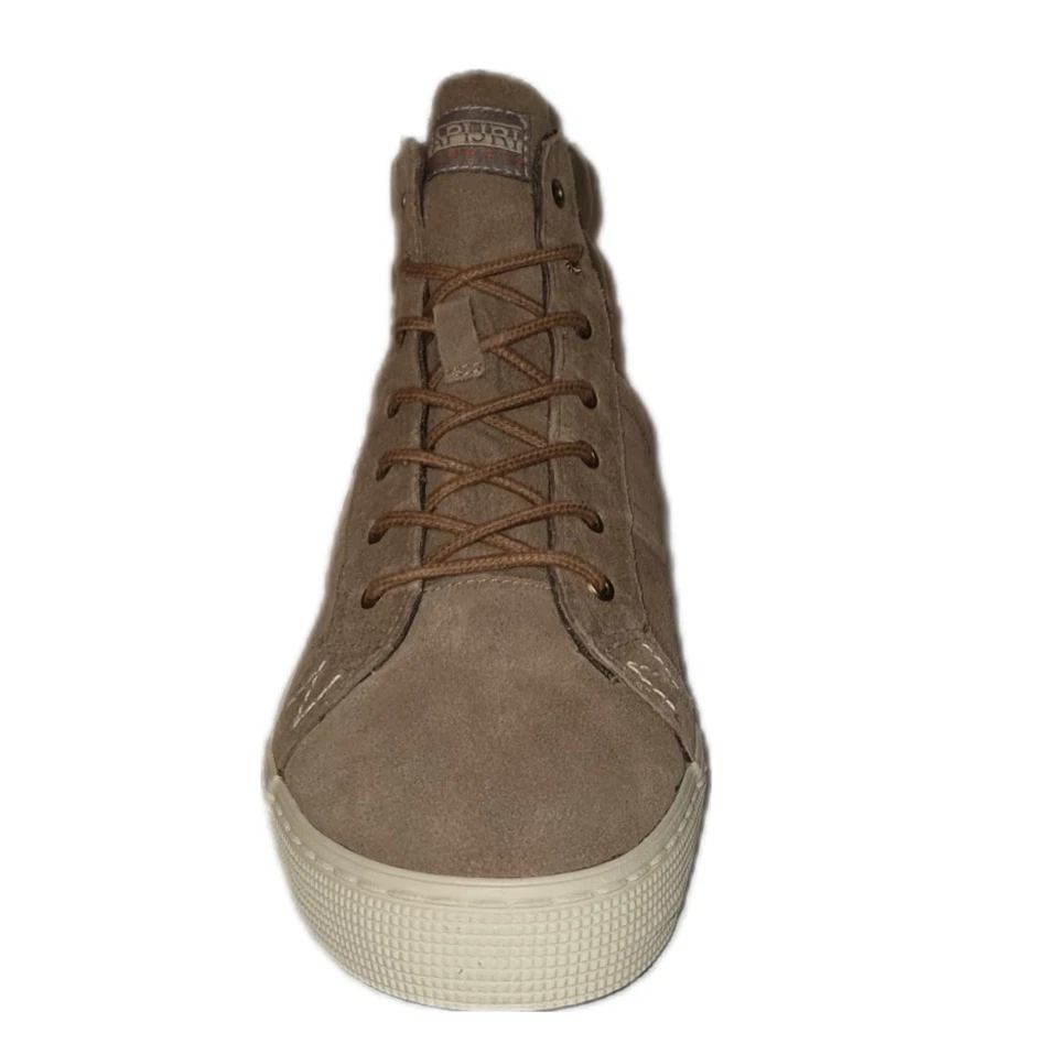Napapijri Damen High-Top Sneakers Ellen | Wildleder & Nylon | Cardamom Brown - Bild 2 von 4
