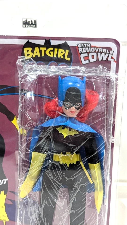 Figuras Toy Co. DC Comics Batgirl con capucha extraíble 2015 ¡Retro y como nueva!! Foto 2 de 4