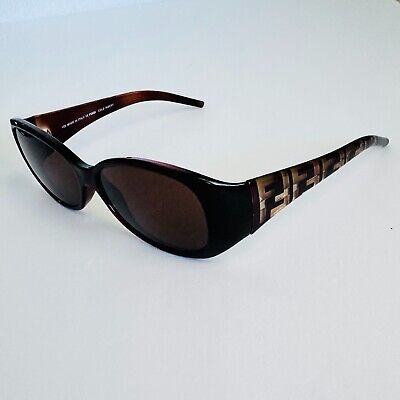 Fendi Sunglasses Y2K Italy Oval 57mm Logo Brown Monogram Fendi Sunglasses Y2K Italy Oval 57mm Logo Brown Monogram
