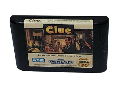 Clue - Sega Genesis Cartridge  