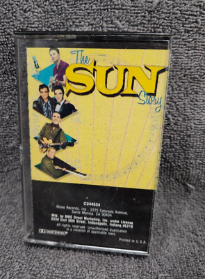 The Sun Story Elvis Johnny Cash Jerry Lee audio music RETRO cassette TAPE L@@K!!