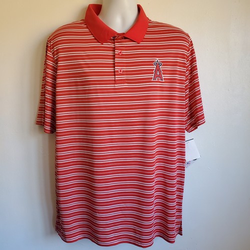 Los Angeles Angels Polo Shirt Mens XL with TX3 Cooling for Heat MLB Baseball - Picture 3 of 6