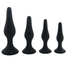 ToyAmour Kit 4 Dildo Plug Anale Fallo Dilatatore Massaggiatore Prostata T0100