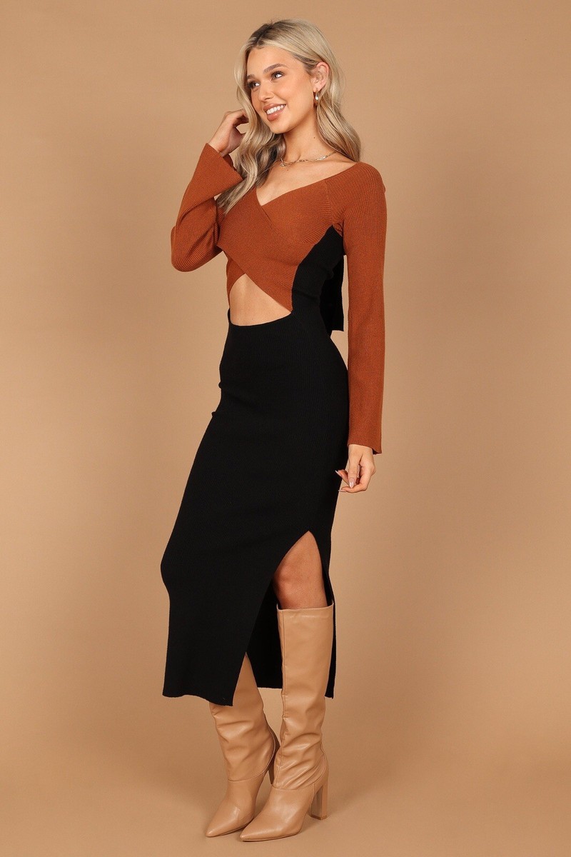 petal and pup long sleeve maxi dress Petal and Pup Women's Cece Long Sleeve Maxi Dress