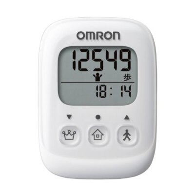 HJ-325-W OMRON Pedometer White HJ-325-W Japan helth goods Pedometers Brand New